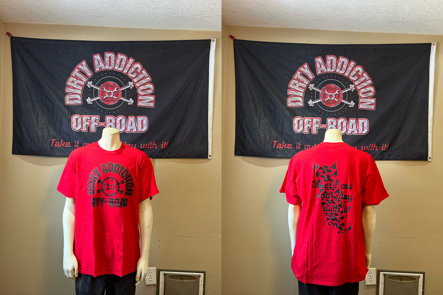 RED OG DAO Tee Take It out and play with it!!