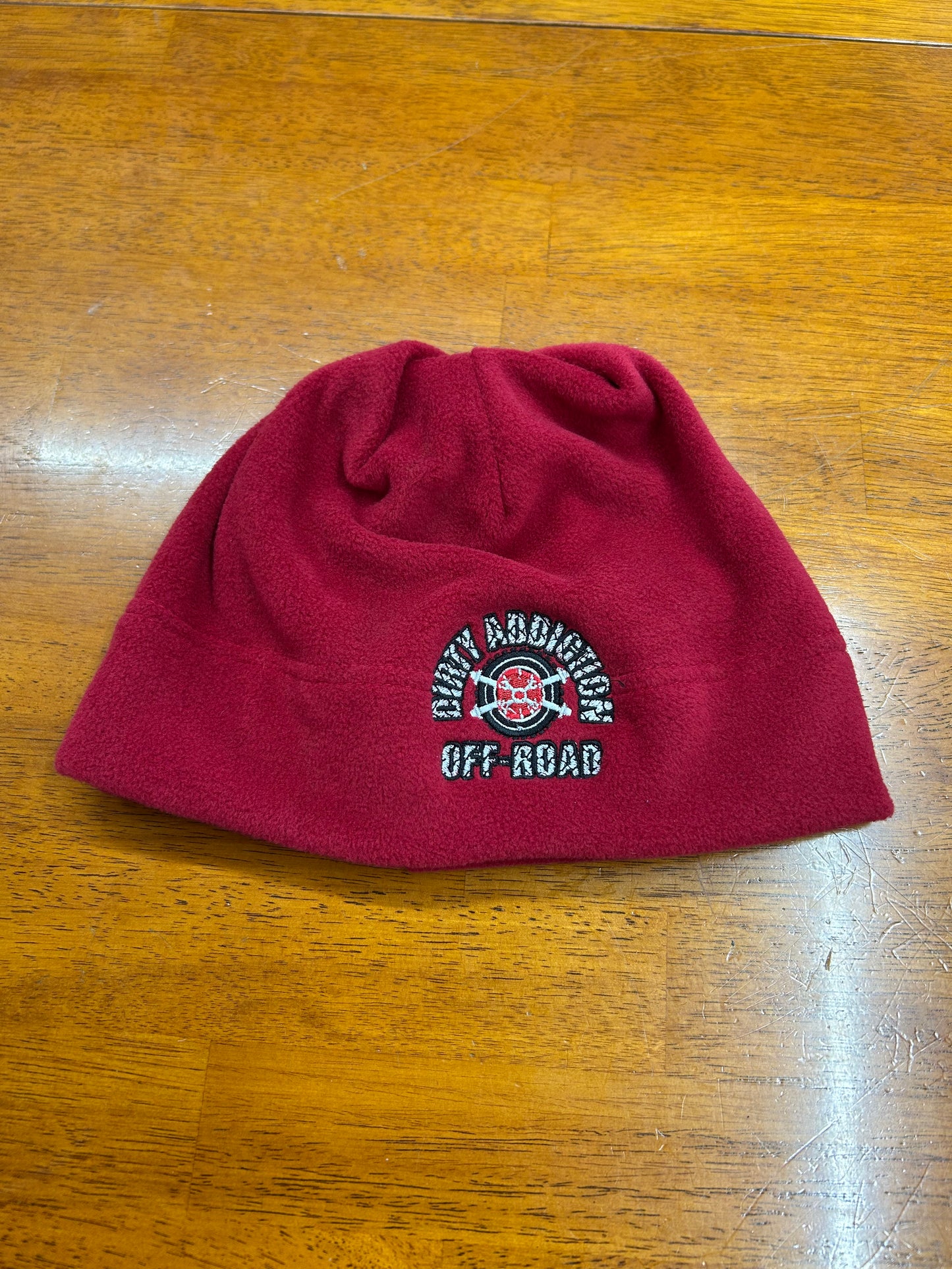 Fleece Embroidered Stocking Cap